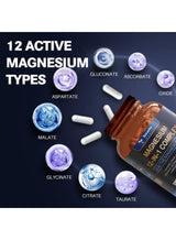 Totaria Health Magnesium 12-in-1 Complex 700mg – 120 Capsules High Absorption Magnesium Supplement | Organic Wellness Hub