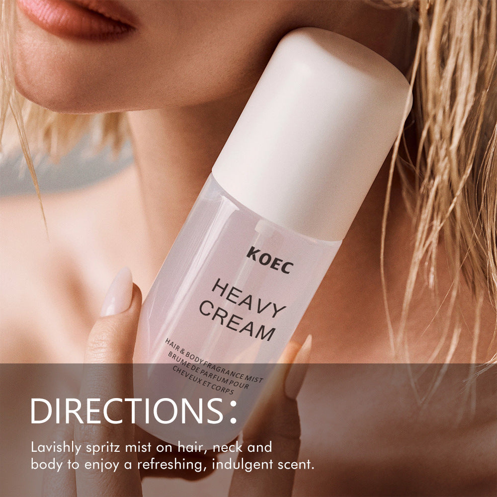 KOEC Heavy Cream Hair & Body Fragrance Mist | Organic Wellness Hub USA