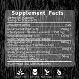 Potency Wood 3-Pack Bundle | Male Vitality Supplement | Muira Puama, Ginkgo Biloba & Ginseng | 180 Vegetarian Capsules | Made in USA