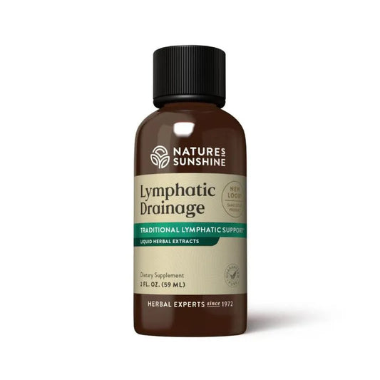 Nature's Sunshine Lymphatic Drainage 2oz (Pack of 3) | Herbal Extract – Organic Wellness Hub