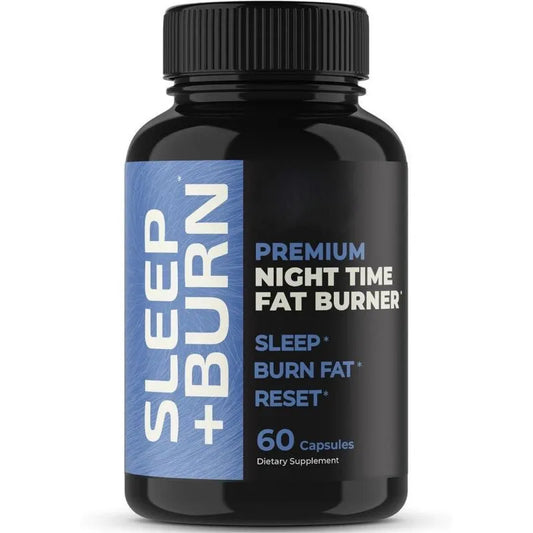 Sleep + Burn 3-Pack Bundle — Premium Night Time Fat Burner | 180 Capsules | Best Value | Organic Wellness Hub