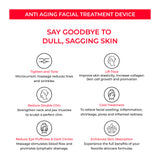 Anti-Aging LED EMS Facial Device - Skin Absorption | Organic Wellness Hub