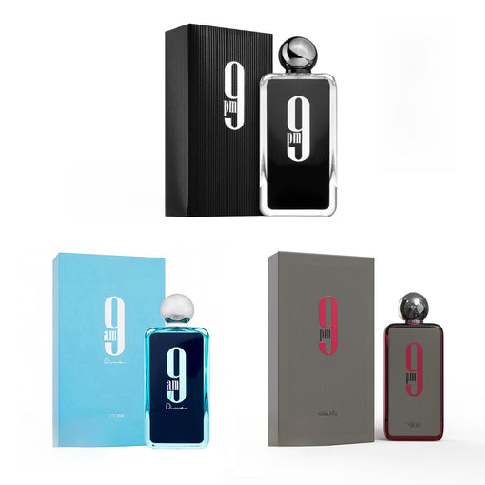 Afnan 9pm Eau de Parfum 100ml | Sweet Vanilla Cinnamon Fragrance - Organic Wellness Hub