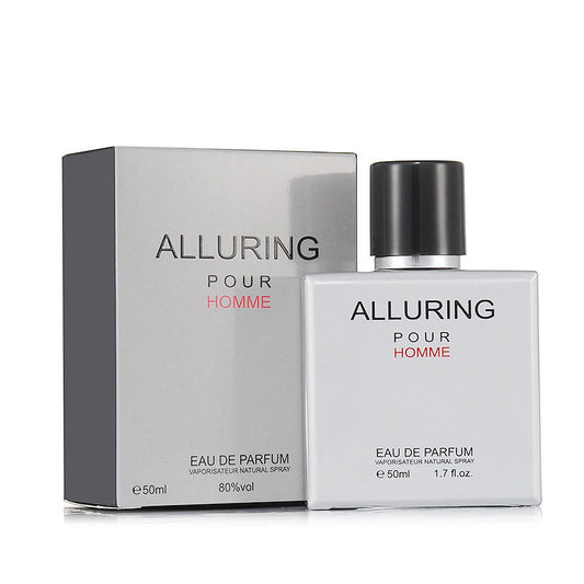 Alluring Pour Homme Eau de Parfum 50ml for Men | Long Lasting Luxury Fragrance | Organic Wellness Hub