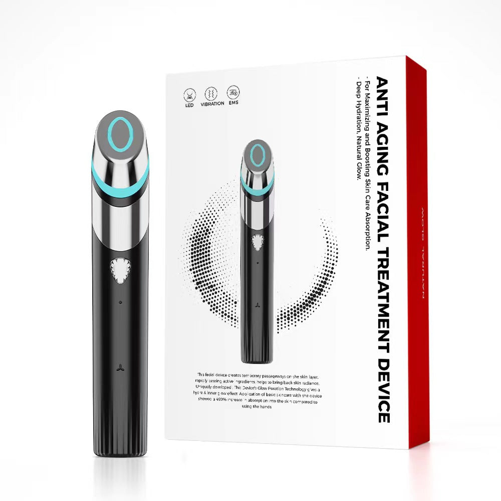 Anti-Aging LED EMS Facial Device - Skin Absorption | Organic Wellness Hub