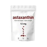 Astaxanthin 12mg Triple Strength | From Microalgae | Lab Tested | GMO Free | 120 Softgels – Organic Wellness Hub
