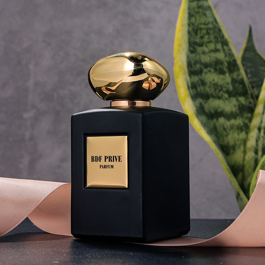 BDF Prive Parfum | Luxury Matte Black & Gold Fragrance - Organic Wellness Hub