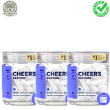 Cheers Restore After Alcohol Aid Supplement 36 Capsules 3 Pack | Recovery Support Formula | Organic Wellness Hub