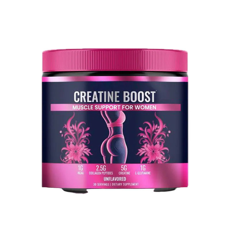 Creatine Boost for Women Powder | Muscle Support, Strength & Recovery | Organic Wellness Hub