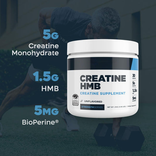 Creatine HMB Powder 5g Creatine + 1.5g HMB | Tropical Punch | Organic Wellness Hub