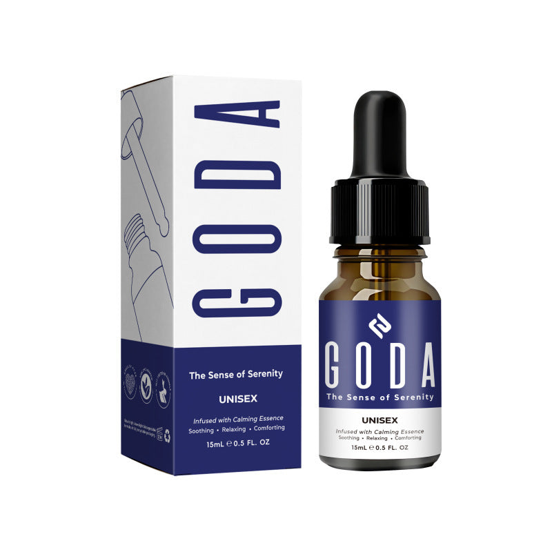 GODA Unisex Calming Essence Oil | Soothing & Relaxing 15mL | Organic Wellness Hub