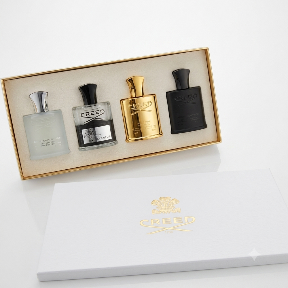 Creed 4-Piece Miniature Gift Set 30ml Each | Authentic Luxury Perfume - Organic Wellness Hub USA