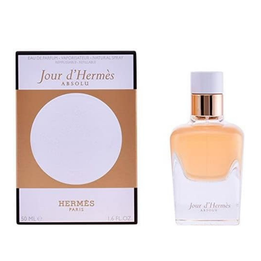 Hermès Jour d'Hermès Absolu EDP for Women 50ml | Refillable Natural Spray - Organic Wellness Hub