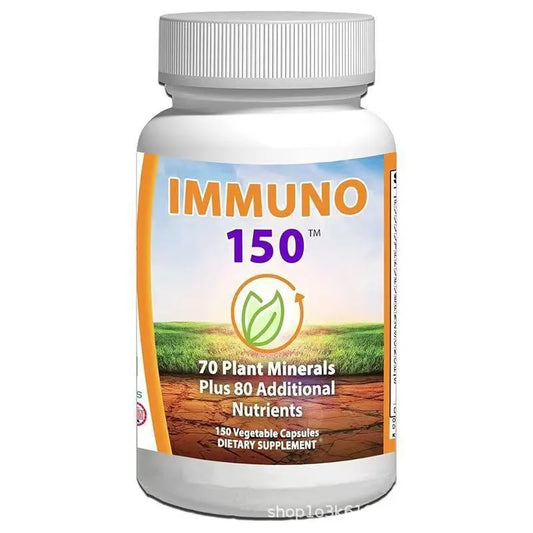 Immuno 150 – 70 Plant Minerals & 80 Nutrients Immune Support Supplement | Organic Wellness Hub