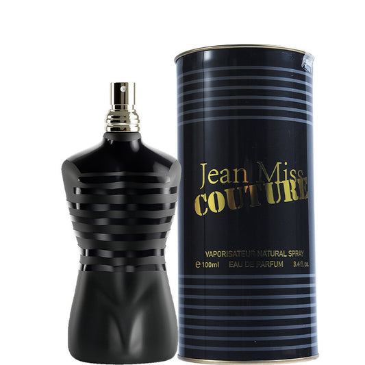 Jean Miss Couture Eau de Parfum for Men 100ml | Black Bottle Cologne - Organic Wellness Hub
