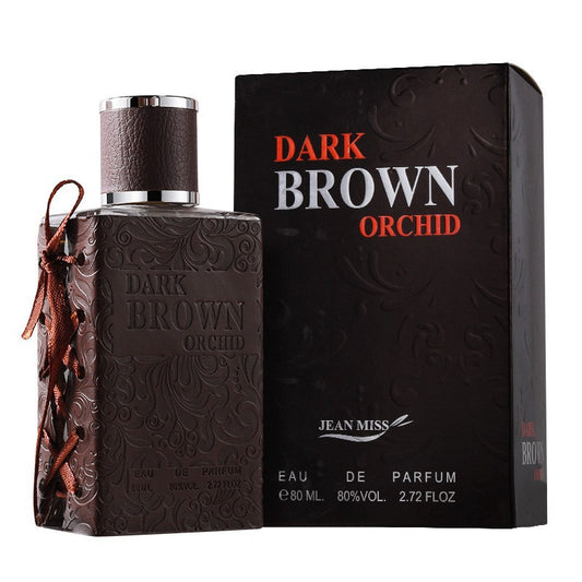 Jean Miss Dark Brown Orchid Homme Eau de Parfum 80ml | Lab-Tested Cologne - Organic Wellness Hub