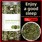Jujube Kernel Buds Tea | Suan Zao Ren Ya | 30g Premium Head Stubble Buds | Natural Sleep Aid Tea | Anxiety Relief | Calm and Relaxation | Traditional Chinese Herbal Tea