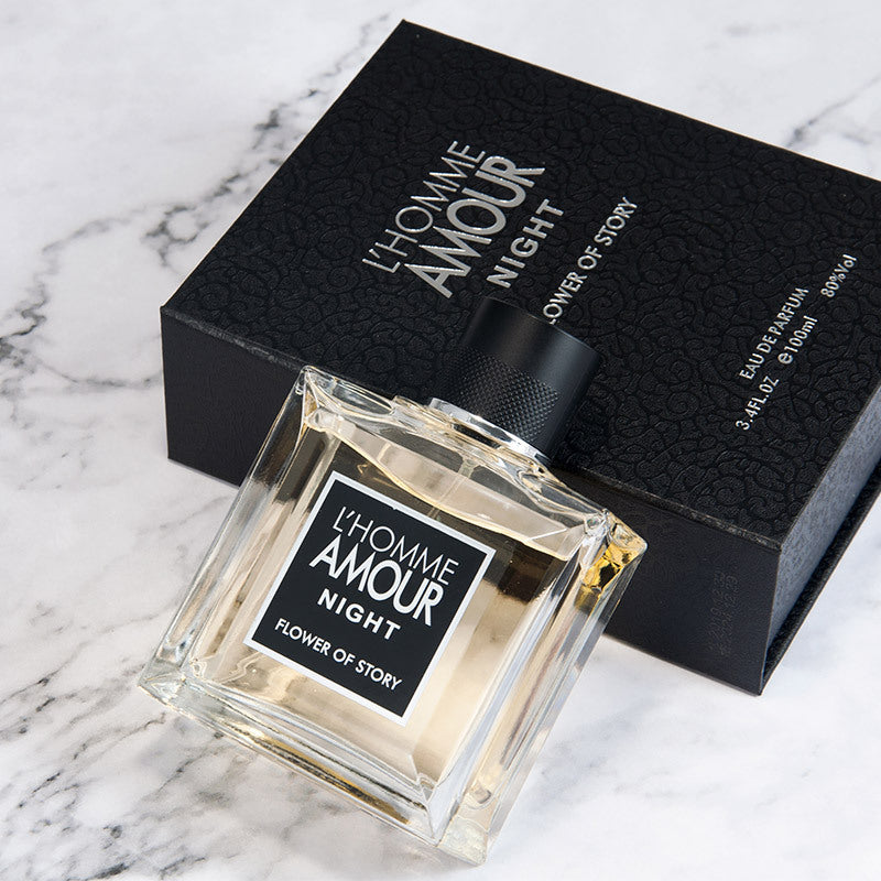 L'Homme Amour Night Flower of Story Eau de Parfum 100ml - Long Lasting Men's Perfume | Organic Wellness Hub