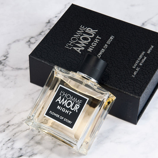 L'Homme Amour Night Flower of Story Eau de Parfum 100ml - Long Lasting Men's Perfume | Organic Wellness Hub