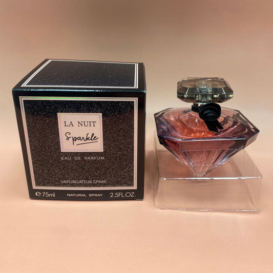 La Nuit Sparkle Eau de Parfum for Women 75ml | Diamond Bottle Perfume - Organic Wellness Hub