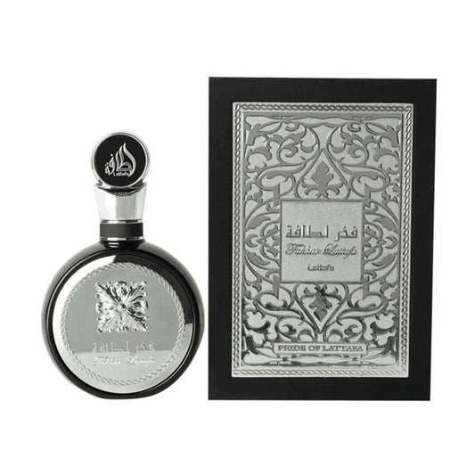 Lattafa Fakhar Silver EDP 100ml | Pride of Lattafa Men's Perfume - Organic Wellness Hub