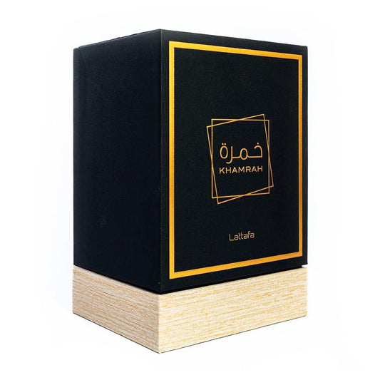 Lattafa Khamrah Eau De Parfum 100ml | Luxury Unisex Arabian Perfume | Organic Wellness Hub