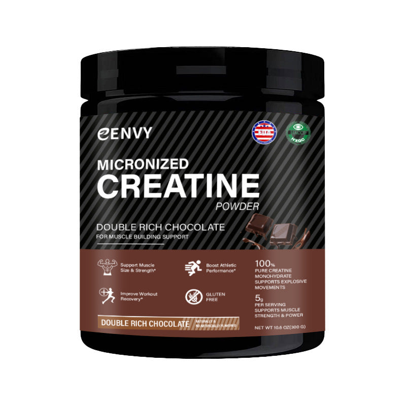 Micronized Creatine Powder Double Rich Chocolate | Muscle Strength & Performance | Organic Wellness Hub