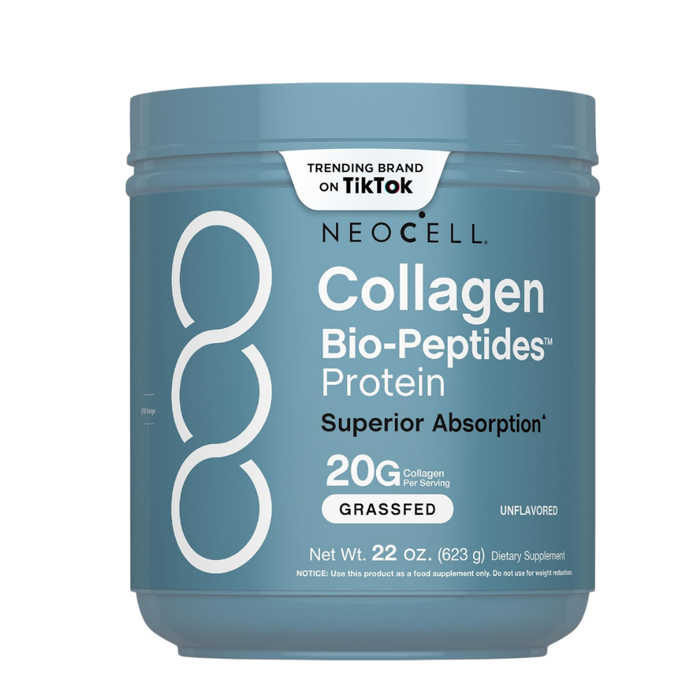 NeoCell Collagen Bio-Peptides Protein 20G - Grassfed & Unflavored | Organic Wellness Hub