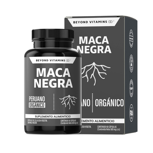 Organic Black Maca Root 500mg | Peruvian Energy, Stamina & Hormone Support | Non-GMO GMP | Organic Wellness Hub