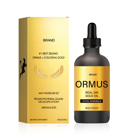 Ormus Monoatomic Gold Oil 4oz - Colloidal Gold Drops | Organic Wellness Hub