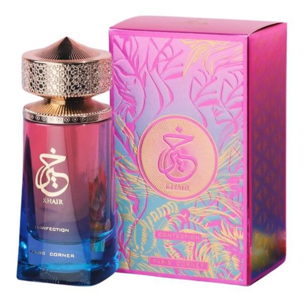 Paris Corner Khair Confection Eau de Parfum | Pink Blue Ombre Perfume - Organic Wellness Hub