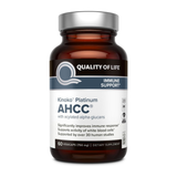 Quality of Life Kinoko Platinum AHCC Immune Support 60 Vegicaps | Lab Tested Immune Health Supplement | Organic Wellness Hub