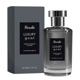 Roxelis Luxury G.O.A.T Science Enhanced Cologne 80ml - Long Lasting Men's Fragrance | Organic Wellness Hub