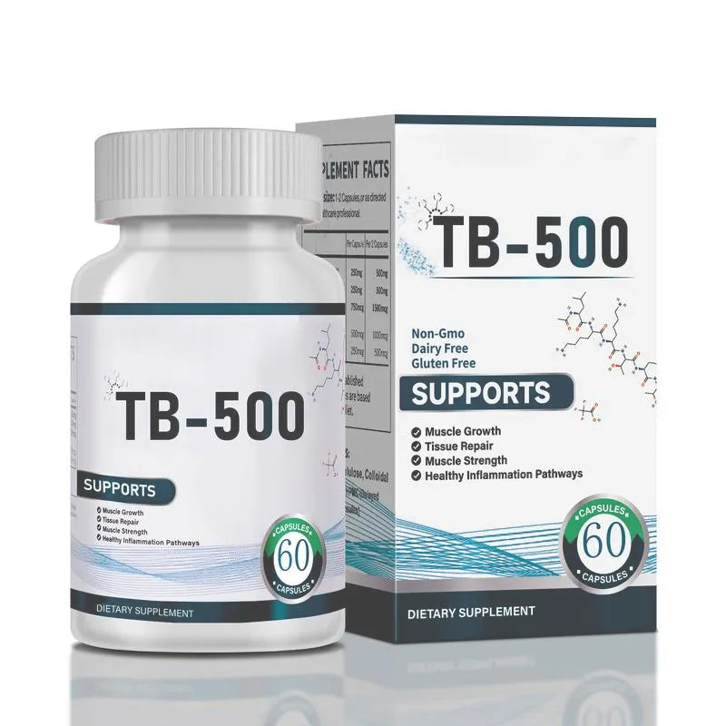 TB-500 Peptide Capsules (60ct) ? Muscle Recovery & Tissue Support | Organic Wellness Hub