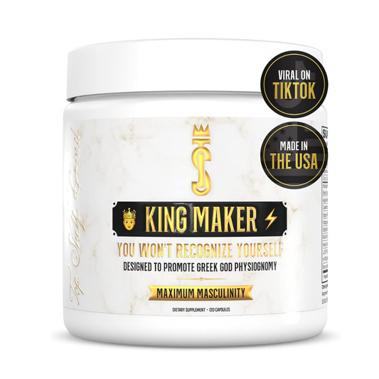 Top Shelf Grind King Maker | Natural Testosterone & Masculinity Supplement | KSM-66 Ashwagandha, Turkesterone, LJ100 | 120 Capsules | Made in USA | Organic Wellness Hub