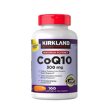Kirkland Signature CoQ10 300mg 100 Softgels (3 Bottles) | USP Verified Heart Health & Energy Support | Organic Wellness Hub