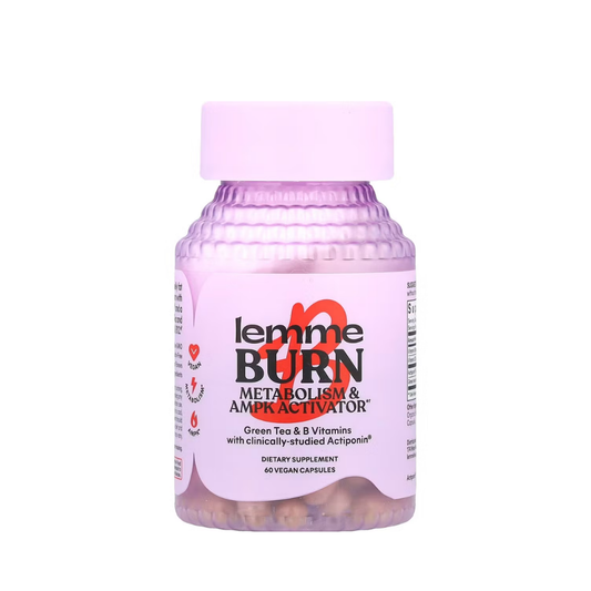 Lemme Burn 3-Pack Bundle – Metabolism & AMPK Activator | Green Tea + B Vitamins | 180 Vegan Capsules