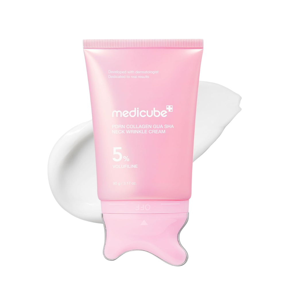 medicube PDRN Collagen Gua Sha Neck Cream 90g | Wellness Hub