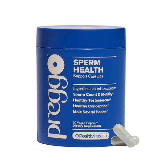 Preggo Sperm Health 3-Pack Bundle | 180 Vegan Capsules | Sperm Count, Motility & Testosterone Support | Lab Tested | Organic Wellness Hub