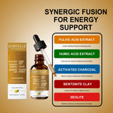 Lumvelle Fulvic Acid Flush Drops Lemon Citrus 2 oz (60ml) | Organic Wellness Hub
