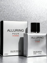 Alluring Pour Homme Eau de Parfum 50ml for Men | Long Lasting Luxury Fragrance | Organic Wellness Hub