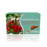 WinsTown Liver Detox Tea - 20 Tea Bags | Fatty Liver & Hyperlipidemia Support with Goji Berry | Natural Herbal Cleanse Tea 50g