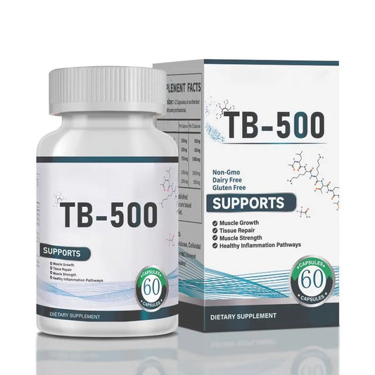 TB-500 Peptide Capsules (60ct) - Muscle Recovery & Tissue Support | Organic Wellness Hub