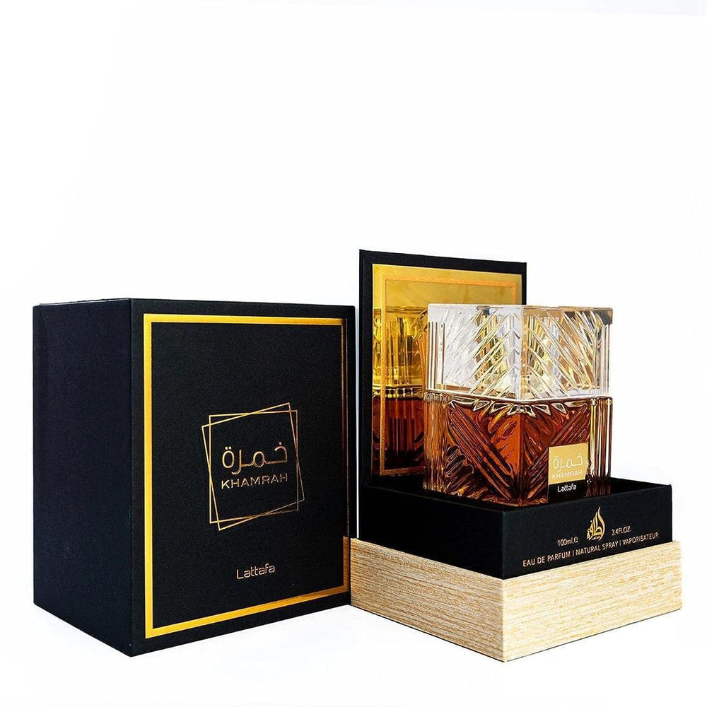 Lattafa Khamrah Eau De Parfum 100ml | Luxury Unisex Arabian Perfume | Organic Wellness Hub