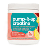 Pump-It-Up Creatine Monohydrate Powder | Strawberry Lemonade | Organic Wellness Hub