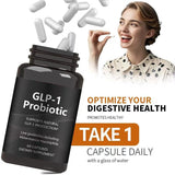GLP-1 Probiotic 3-Pack – 180 Capsules | Akkermansia Muciniphila | Natural GLP-1 Production & Metabolic Support | 90-Day Supply