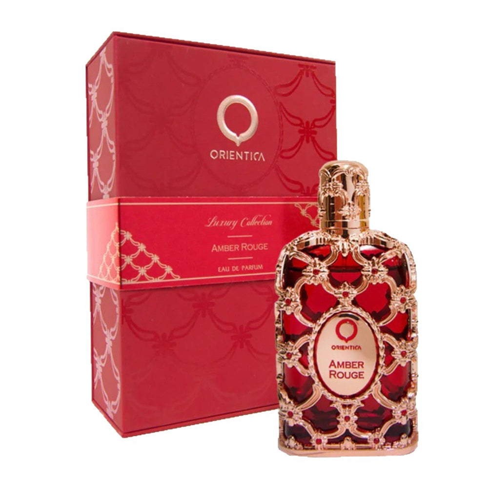 Orientica Amber Rouge Eau de Parfum 80ml | Luxury Unisex Perfume | Organic Wellness Hub