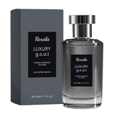 Roxelis Luxury G.O.A.T Science Enhanced Cologne 80ml - Long Lasting Men's Fragrance | Organic Wellness Hub