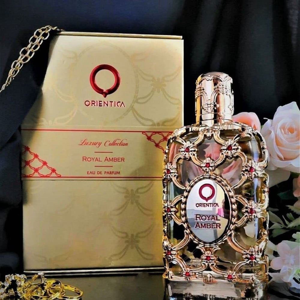 Orientica Amber Rouge Eau de Parfum 80ml | Luxury Unisex Perfume | Organic Wellness Hub