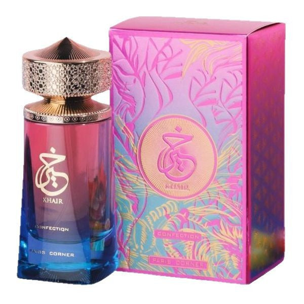 Paris Corner Khair Confection Eau de Parfum | Pink Blue Ombre Perfume - Organic Wellness Hub